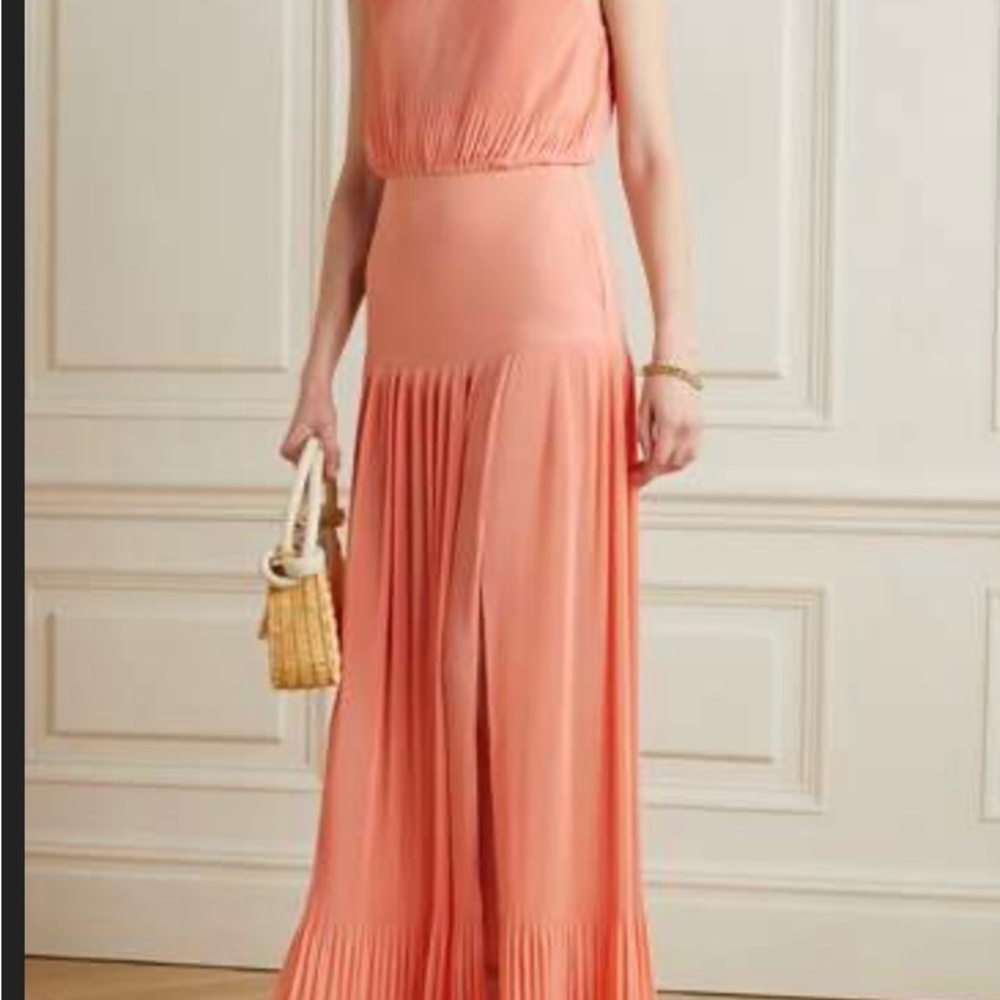 Veronica Beard. Liliana banded waist  maxi dress